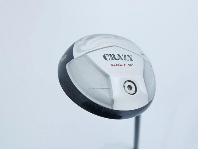 Fairway Wood : Other Brand : หัวไม้ 5 Crazy CRZ-FW (หน้า Titanium) Loft 18 สุดยอดก้าน Crazy Longest Yard FW-01 Evolution Flex SR (6.9)