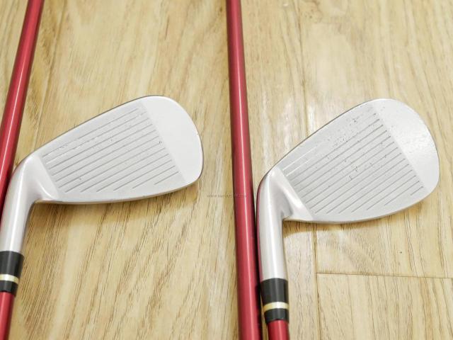 Iron set : Yamaha : ชุดเหล็ก Yamaha Inpres RMX UD+2 (ปี 2016 ตีไกลที่สุด ไกลกว่าเหล็กทั่วไป 2 เบอร์) มีเหล็ก 7-Pw,Aw,As (6 ชิ้น) ก้านกราไฟต์ Mitsubishi Bassara i50xct Flex R