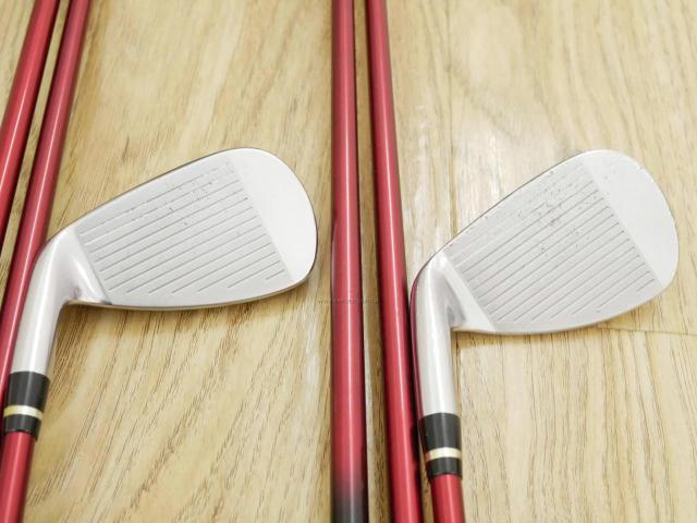 Iron set : Yamaha : ชุดเหล็ก Yamaha Inpres RMX UD+2 (ปี 2016 ตีไกลที่สุด ไกลกว่าเหล็กทั่วไป 2 เบอร์) มีเหล็ก 7-Pw,Aw,As (6 ชิ้น) ก้านกราไฟต์ Mitsubishi Bassara i50xct Flex R