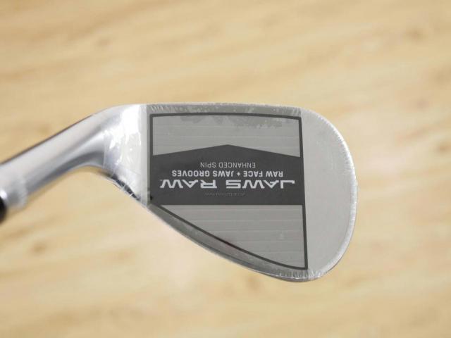 Wedge : Callaway : **ของใหม่ ยังไม่แกะพลาสติก** Wedge Callaway JAWS RAW (รุ่นใหม่ ปี 2023) Loft 56 ก้านเหล็ก Dynamic Gold S200