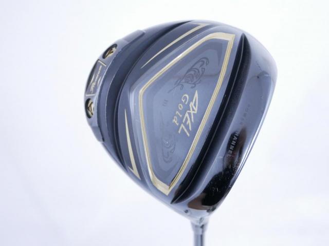 Driver : Tsuruya : Tsuruya AXEL Gold Premium III (รุ่นปี 2019 ตัวท๊อป หน้าเด้งสุดๆ COR 0.86 ของใหม่ 4 หมื่น) Loft 10.5 ก้าน Tour AD Chichibu Flex S