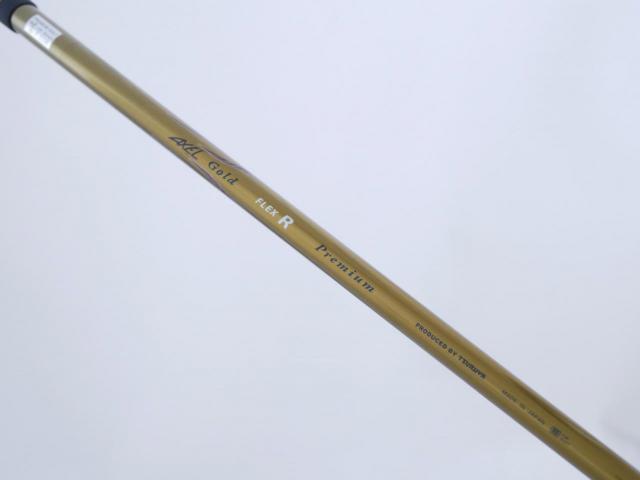 Driver : Tsuruya : Tsuruya AXEL Gold Premium II (รุ่นปี 2017 ตัวท๊อป หน้าเด้งสุดๆ COR 0.86 ของใหม่ 4 หมื่น) Loft 10.5 Flex R