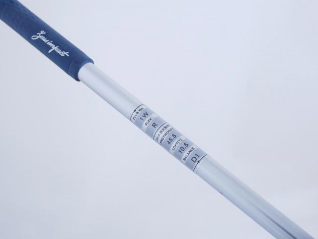 Driver : Kasco : ไดรเวอร์ Kasco ZEUS Impact Easy Spec Hi-Cor (รุ่นปี 2020 หน้าเด้งเกินกฏ หัวขนาด 480cc.) Loft 10.5 Flex R