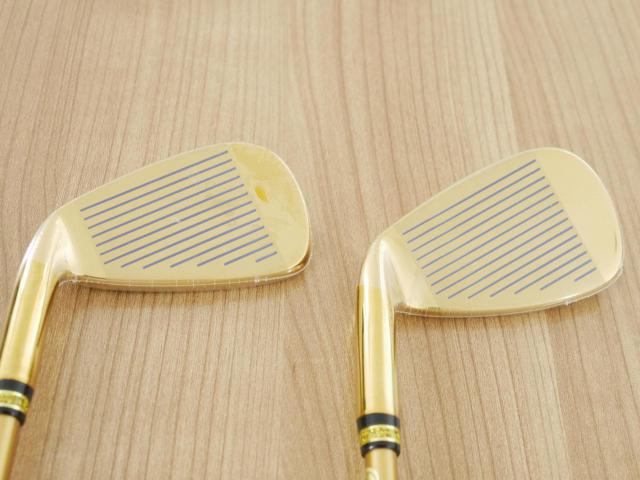 Iron set : Other Brand : **ของใหม่ ยังไม่แกะพลาสติก** ชุดเหล็ก Mutsumi Honma MH777 One Length (ใบใหญ่ ตีง่าย ไกล) มีเหล็ก 5-Pw (6 ชิ้น) ก้านกราไฟต์ Flex R