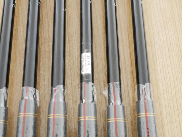Iron set : Other Brand : **ของใหม่ ยังไม่แกะพลาสติก** ชุดเหล็ก Mutsumi Honma MH777 One Length (ใบใหญ่ ตีง่าย ไกล) มีเหล็ก 5-Pw (6 ชิ้น) ก้านกราไฟต์ Flex R