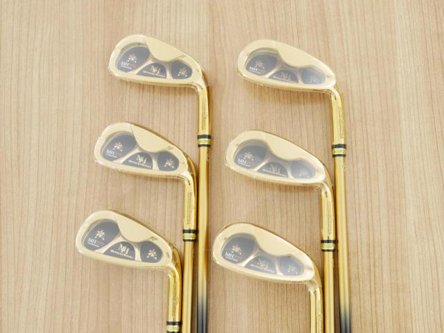 Iron set : Other Brand : **ของใหม่ ยังไม่แกะพลาสติก** ชุดเหล็ก Mutsumi Honma MH777 One Length (ใบใหญ่ ตีง่าย ไกล) มีเหล็ก 5-Pw (6 ชิ้น) ก้านกราไฟต์ Flex R