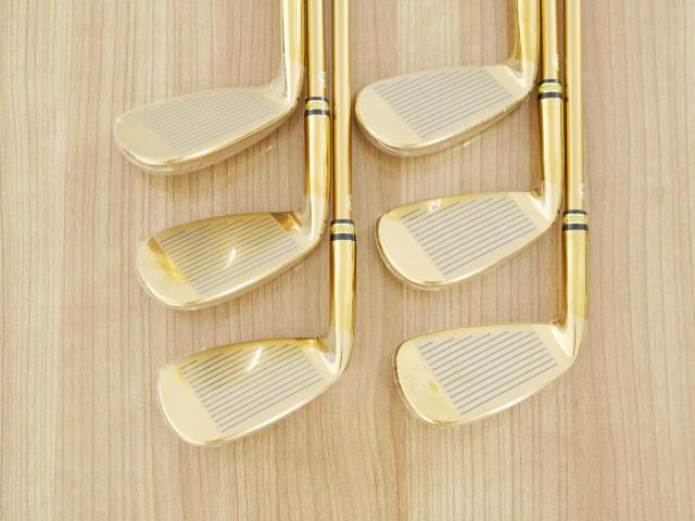 Iron set : Other Brand : **ของใหม่ ยังไม่แกะพลาสติก** ชุดเหล็ก Mutsumi Honma MH777 One Length (ใบใหญ่ ตีง่าย ไกล) มีเหล็ก 5-Pw (6 ชิ้น) ก้านกราไฟต์ Flex R