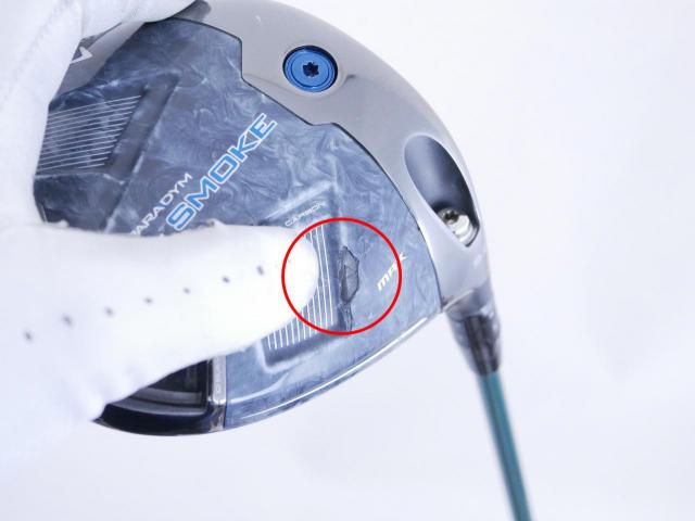 Driver : Callaway : **มีตำหนิ** ไดรเวอร์ Callaway Paradym Ai SMOKE MAX (รุ่นปี 2024 Japan Spec.) Loft 9 (ปรับได้) ก้าน Fujikura Speeder NX 50 Flex S