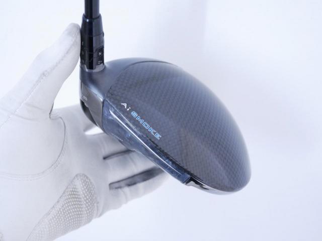 Driver : Callaway : ไดรเวอร์ Callaway Paradym Ai SMOKE MAX (รุ่นปี 2024 Japan Spec.) Loft 9 (ปรับได้) ก้าน Mitsubishi TENSEI 50 Flex SR