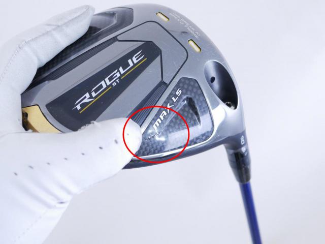 Driver : Callaway : **มีตำหนิ** ไดรเวอร์ Callaway Rogue ST MAX LS (ปี 2022) Loft 9 Flex SR