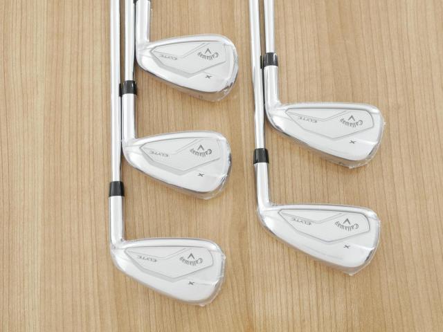 Iron set : Callaway : **ของใหม่ ยังไม่แกะพลาสติก** ชุดเหล็ก Callaway ELYTE X (ออกปี 2025 ตีง่ายมาก ไกล Japan Spec.) มีเหล็ก 6-Pw (5 ชิ้น) ก้านเหล็ก NS Pro Zelos 7 Flex R