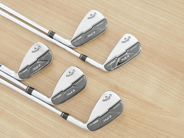 Iron set : Callaway : ชุดเหล็ก Callaway EPIC Max Fast (รุ่นแพงสุด ไกลสุดของ Callaway ปี 2021) มีเหล็ก 7-Pw,Aw (5 ชิ้น) ก้านเหล็ก NS Pro 850 NEO Flex S
