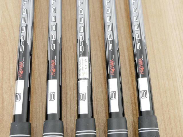 Iron set : Honma : ชุดเหล็ก Honma Tour World GS (ออกปี 2021 ใบใหญ่ ตีง่าย ไกล) มีเหล็ก 6-10 (5 ชิ้น) ก้านกราไฟต์ Honma Speedtuned 48 Flex SR
