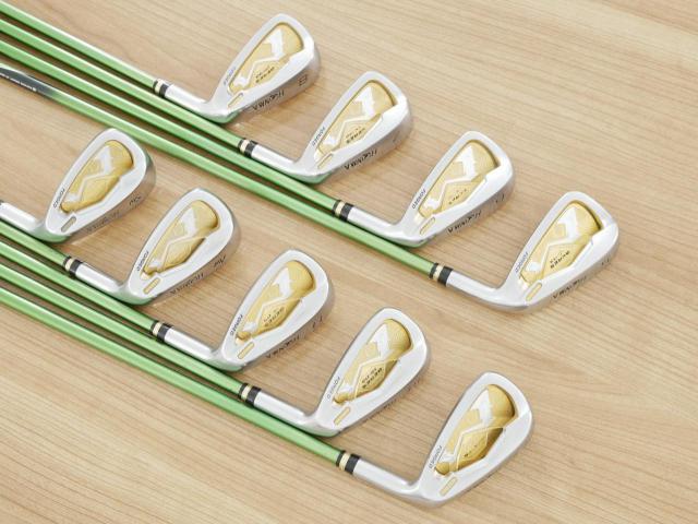 Iron set : Honma : **ก้าน 3 ดาว** ชุดเหล็ก Honma Beres IS-03 (หน้าเด้ง Forged) มีเหล็ก 5-11,Aw,Sw (9 ชิ้น เทียบเท่า 4-Pw,Aw,Sw) ก้าน ARMRQ 8 (45) Flex R (3 ดาว)