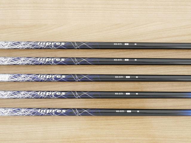 Iron set : Yamaha : ชุดเหล็ก Yamaha Inpres UD+2 (ปี 2018 ตีไกลที่สุด ไกลกว่าเหล็กทั่วไป 2 เบอร์) มีเหล็ก 6-Pw (5 ชิ้น) ก้านกราไฟต์ Flex R