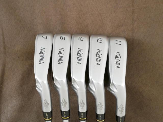 Iron set : Honma : ชุดเหล็ก Honma Beres MG703 (หน้าเด้ง) มีเหล็ก 7-11 (5 ชิ้น เทียบเท่า 6-Pw) ก้านเหล็ก NS Pro 950 Flex R
