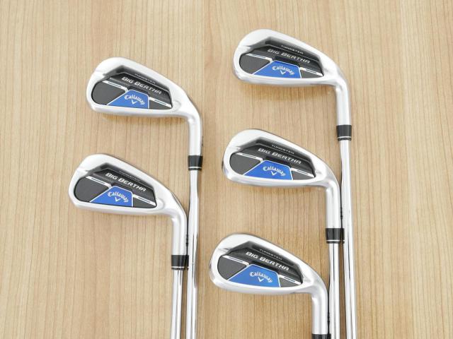 Iron set : Callaway : ชุดเหล็ก Callaway Big Bertha B21 (ออกปี 2021 ตีง่ายที่สุดของ Callaway) มีเหล็ก 6-Pw (5 ชิ้น) ก้านเหล็ก NS Pro ZELOS 7 Flex S