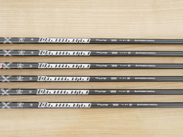 Iron set : Taylormade : ชุดเหล็ก Taylormade P770 Forged (รุ่นปี 2023 นุ่ม แน่น)  มีเหล็ก 5-Pw (6 ชิ้น) ก้านกราไฟต์ Mitsubishi Diamana Thump i95 Flex S