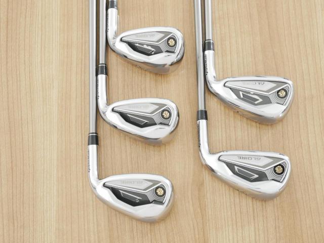 Iron set : Taylormade : ชุดเหล็ก Taylormade Gloire (รุ่นท๊อปสุด Japan Spec. ใบใหญ่ ตีง่าย ไกล) มีเหล็ก 6-Pw (5 ชิ้น) ก้านกราไฟต์ Flex R