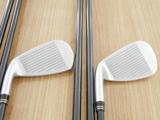 Iron set : Fourteen : ชุดเหล็ก Fourteen Gelong D (ใบใหญ่ ตีง่าย ไกล) มีเหล็ก 5-Pw (6 ชิ้น) ก้านกราไฟต์ Flex R