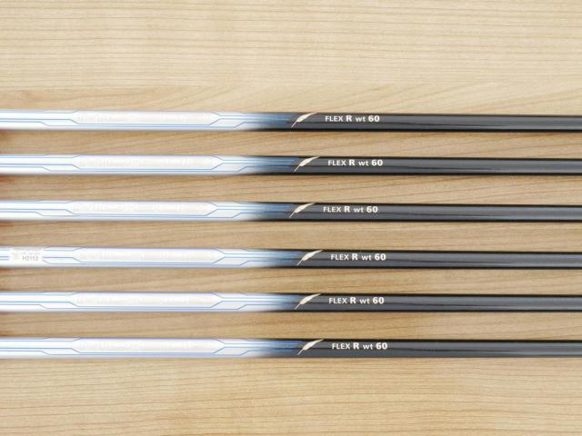 Iron set : Fourteen : ชุดเหล็ก Fourteen Gelong D (ใบใหญ่ ตีง่าย ไกล) มีเหล็ก 5-Pw (6 ชิ้น) ก้านกราไฟต์ Flex R