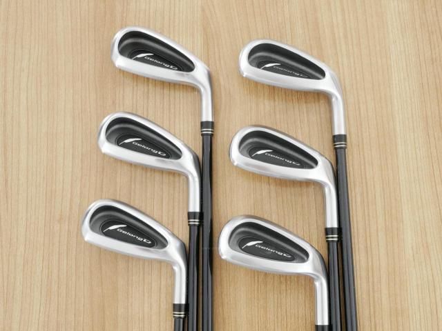Iron set : Fourteen : ชุดเหล็ก Fourteen Gelong D (ใบใหญ่ ตีง่าย ไกล) มีเหล็ก 5-Pw (6 ชิ้น) ก้านกราไฟต์ Flex R