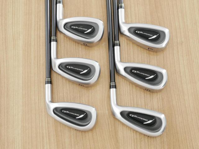 Iron set : Fourteen : ชุดเหล็ก Fourteen Gelong D (ใบใหญ่ ตีง่าย ไกล) มีเหล็ก 5-Pw (6 ชิ้น) ก้านกราไฟต์ Flex R