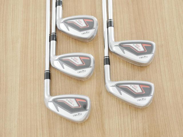 Iron set : Honma : **ของใหม่ ยังไม่แกะพลาสติก** ชุดเหล็ก Honma Tour World GS (ออกปี 2021 ใบใหญ่ ตีง่าย ไกล) มีเหล็ก 6-10 (5 ชิ้น) ก้านเหล็ก NS Pro ZELOS Flex S