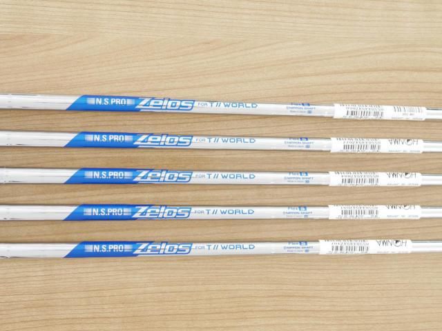 Iron set : Honma : **ของใหม่ ยังไม่แกะพลาสติก** ชุดเหล็ก Honma Tour World GS (ออกปี 2021 ใบใหญ่ ตีง่าย ไกล) มีเหล็ก 6-10 (5 ชิ้น) ก้านเหล็ก NS Pro ZELOS Flex S
