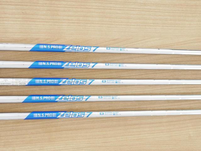 Iron set : Callaway : **ของใหม่ ยังไม่แกะพลาสติก** ชุดเหล็ก Callaway ELYTE X (ออกปี 2025 ตีง่ายมาก ไกล Japan Spec.) มีเหล็ก 6-Pw (5 ชิ้น) ก้านเหล็ก NS Pro Zelos 7 Flex R