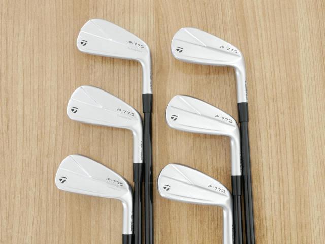 Iron set : Taylormade : ชุดเหล็ก Taylormade P770 Forged (รุ่นปี 2023 นุ่ม แน่น)  มีเหล็ก 5-Pw (6 ชิ้น) ก้านกราไฟต์ Mitsubishi Diamana Thump i95 Flex S