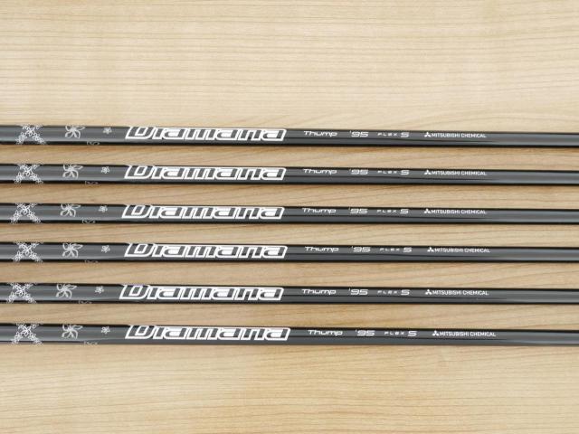 Iron set : Taylormade : ชุดเหล็ก Taylormade P770 Forged (รุ่นปี 2023 นุ่ม แน่น)  มีเหล็ก 5-Pw (6 ชิ้น) ก้านกราไฟต์ Mitsubishi Diamana Thump i95 Flex S