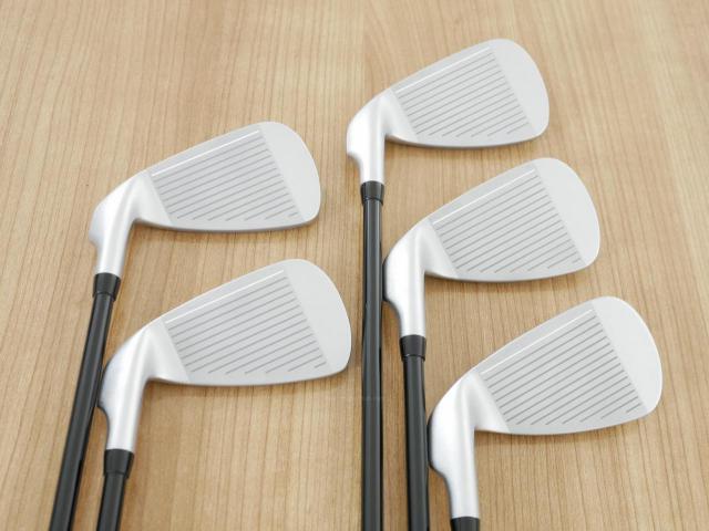 Iron set : Yamaha : ชุดเหล็ก Yamaha RMX VDX (รุ่นล่าสุด ออกปี 2024 ตีไกลและง่ายมากๆๆ ค่า MOI สูงสุด) มีเหล็ก 6-Pw (5 ชิ้น) ก้านกราไฟต์ Mitsubishi TENSEI TR 70i Flex R