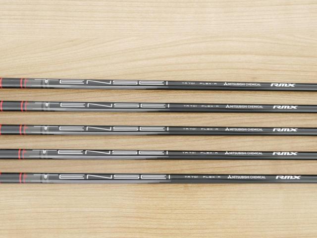 Iron set : Yamaha : ชุดเหล็ก Yamaha RMX VDX (รุ่นล่าสุด ออกปี 2024 ตีไกลและง่ายมากๆๆ ค่า MOI สูงสุด) มีเหล็ก 6-Pw (5 ชิ้น) ก้านกราไฟต์ Mitsubishi TENSEI TR 70i Flex R