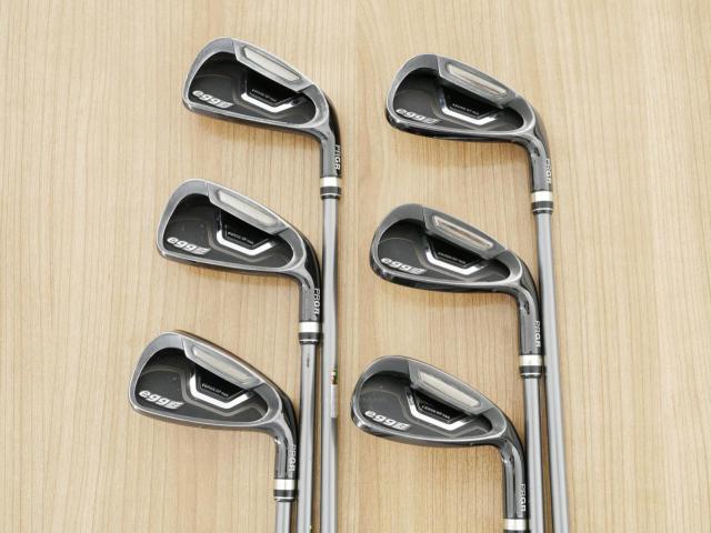 Iron set : PRGR : ชุดเหล็กกระเทย PRGR New Egg Iron (รุ่นปี 2017 ตีง่ายและไกลมาก) มีเหล็ก 6-Pw,Aw (6 ชิ้น) ก้านกราไฟต์ Flex R (M-37)