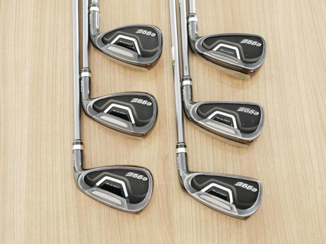 Iron set : PRGR : ชุดเหล็กกระเทย PRGR New Egg Iron (รุ่นปี 2017 ตีง่ายและไกลมาก) มีเหล็ก 6-Pw,Aw (6 ชิ้น) ก้านกราไฟต์ Flex R (M-37)