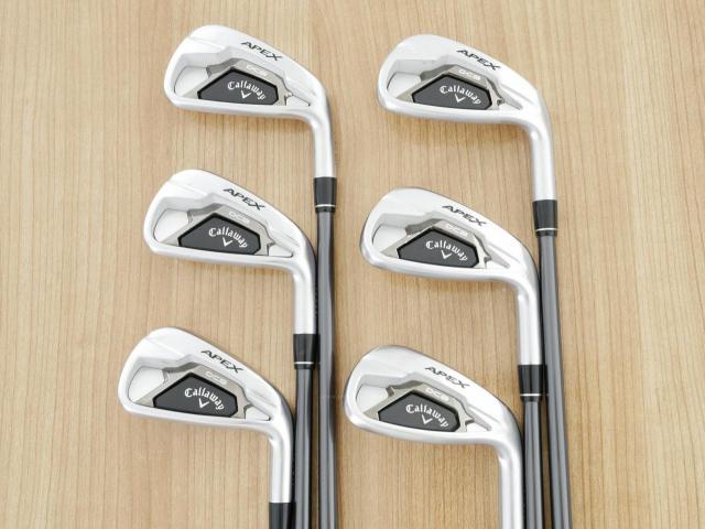 Iron set : Callaway : ชุดเหล็ก Callaway APEX DCB Forged (ปี 2022) มีเหล็ก 5-Pw (6 ชิ้น) ก้านกราไฟต์ Mitsubishi Diamana 55 Flex S
