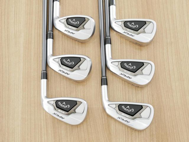Iron set : Callaway : ชุดเหล็ก Callaway APEX DCB Forged (ปี 2022) มีเหล็ก 5-Pw (6 ชิ้น) ก้านกราไฟต์ Mitsubishi Diamana 55 Flex S