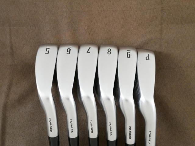 Iron set : Callaway : ชุดเหล็ก Callaway APEX DCB Forged (ปี 2022) มีเหล็ก 5-Pw (6 ชิ้น) ก้านกราไฟต์ Mitsubishi Diamana 55 Flex S