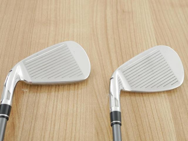 Iron set : Taylormade : ชุดเหล็ก Taylormade SIM MAX OS (ออกปี 2020 Japan Spec.) มีเหล็ก 6-Pw,Aw (6 ชิ้น) ก้านกราไฟต์ Mitsubishi Tensei TM60 Flex S