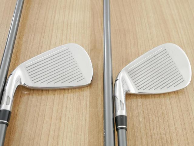 Iron set : Taylormade : ชุดเหล็ก Taylormade SIM MAX OS (ออกปี 2020 Japan Spec.) มีเหล็ก 6-Pw,Aw (6 ชิ้น) ก้านกราไฟต์ Mitsubishi Tensei TM60 Flex S