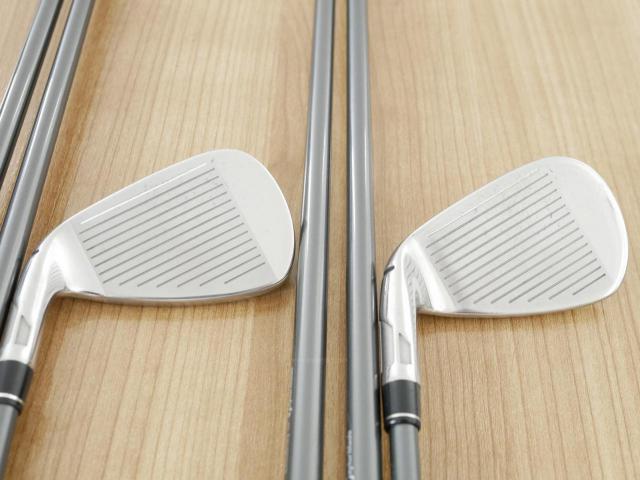 Iron set : Taylormade : ชุดเหล็ก Taylormade SIM MAX OS (ออกปี 2020 Japan Spec.) มีเหล็ก 6-Pw,Aw (6 ชิ้น) ก้านกราไฟต์ Mitsubishi Tensei TM60 Flex S