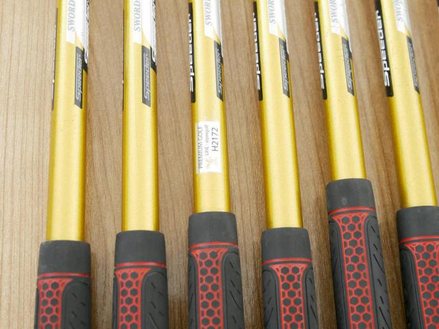 Iron set : Katana : ชุดเหล็ก Katana Sword ATC-589 (ตีง่าย ไกล) มีเหล็ก 6-Pw,Aw,Sw (7 ชิ้น) ก้าน Speeder 589 Flex SR