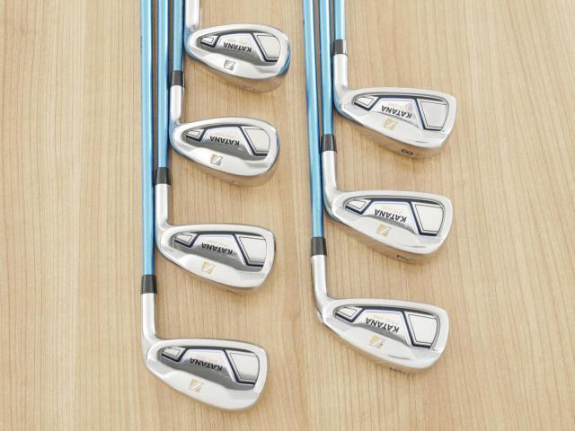 Iron set : Katana : ชุดเหล็ก Katana Sword PTC-350 (ตีง่าย) มีเหล็ก 6-Pw,Aw,Sw (7 ชิ้น) ก้านกราไฟต์ Fujikura Speeder 589 Flex SR