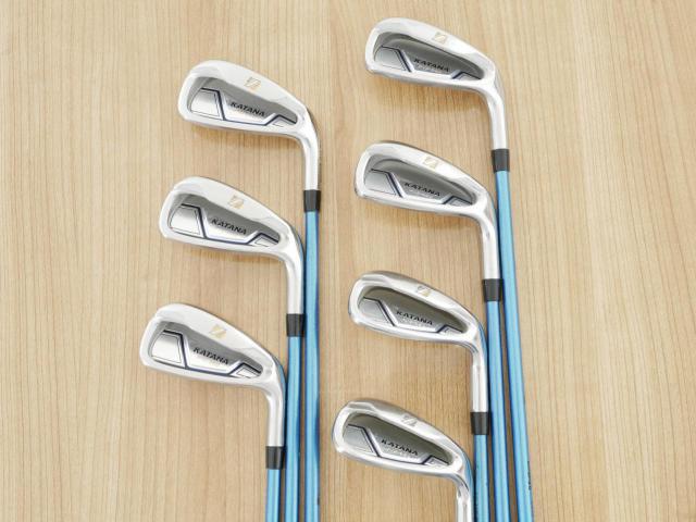 Iron set : Katana : ชุดเหล็ก Katana Sword PTC-350 (ตีง่าย) มีเหล็ก 6-Pw,Aw,Sw (7 ชิ้น) ก้านกราไฟต์ Fujikura Speeder 589 Flex SR