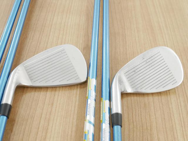 Iron set : Katana : ชุดเหล็ก Katana Sword PTC-350 (ตีง่าย) มีเหล็ก 6-Pw,Aw,Sw (7 ชิ้น) ก้านกราไฟต์ Fujikura Speeder 589 Flex SR