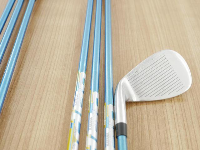 Iron set : Katana : ชุดเหล็ก Katana Sword PTC-350 (ตีง่าย) มีเหล็ก 6-Pw,Aw,Sw (7 ชิ้น) ก้านกราไฟต์ Fujikura Speeder 589 Flex SR