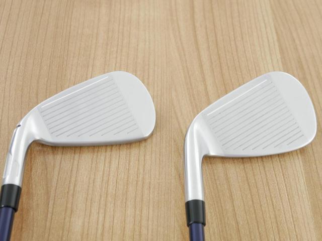 Iron set : Taylormade : ชุดเหล็ก Taylormade Qi (ออกปี 2024 Japan Spec.) มีเหล็ก 6-Pw,Aw,Sw (7 ชิ้น) ก้านกราไฟต์ Mitsubishi Diamana TM60 Flex R