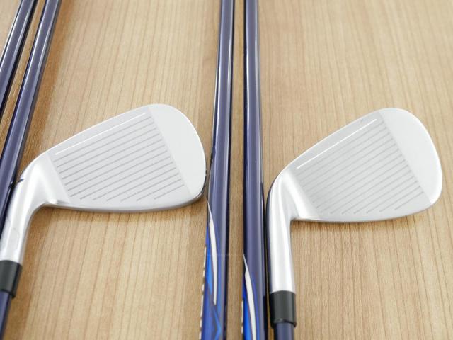 Iron set : Taylormade : ชุดเหล็ก Taylormade Qi (ออกปี 2024 Japan Spec.) มีเหล็ก 6-Pw,Aw,Sw (7 ชิ้น) ก้านกราไฟต์ Mitsubishi Diamana TM60 Flex R