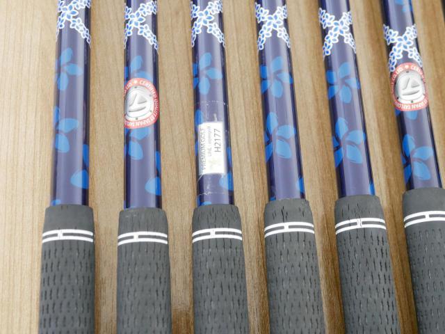 Iron set : Taylormade : ชุดเหล็ก Taylormade Qi (ออกปี 2024 Japan Spec.) มีเหล็ก 6-Pw,Aw,Sw (7 ชิ้น) ก้านกราไฟต์ Mitsubishi Diamana TM60 Flex R